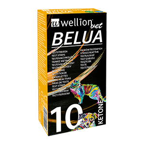 WellionVet BELUA ketone test strips for dogs and cats